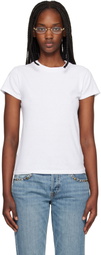 Re/Done White Hanes Edition 1960s Slim T-shirt