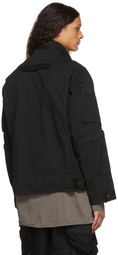 Julius Black Multi Strap Jacket