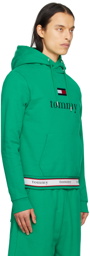 Tommy Jeans Green Repeat Hoodie