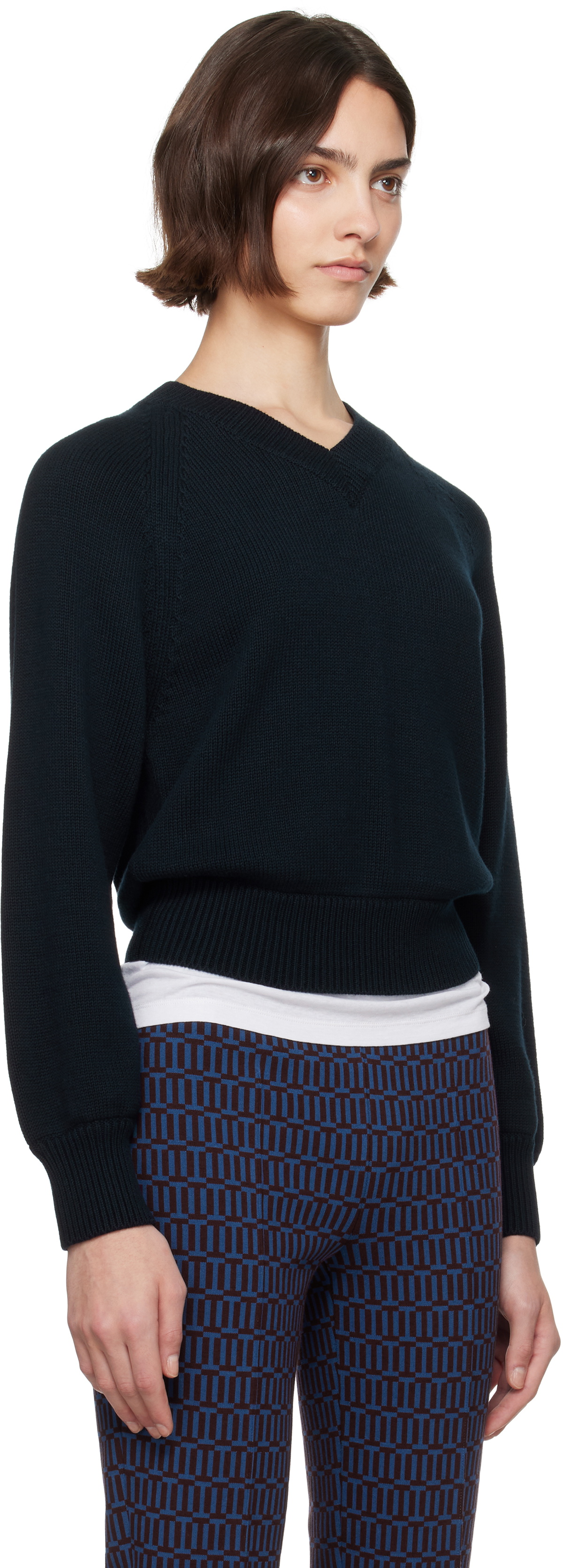 High Sport Navy Veronica Sweater