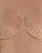 Diesel Womens Bodysuit Camel