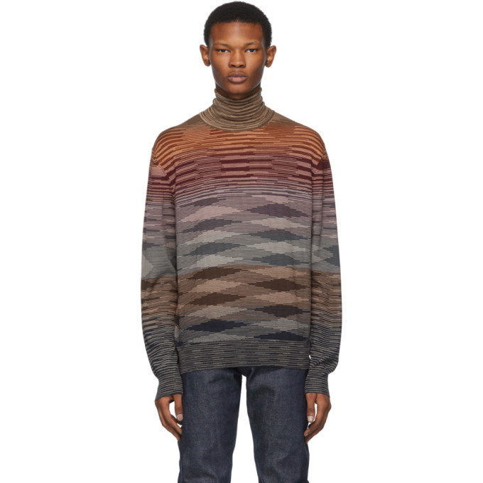 Photo: Missoni Multicolor Wool Turtleneck