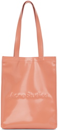 Acne Studios Pink Logo Tote