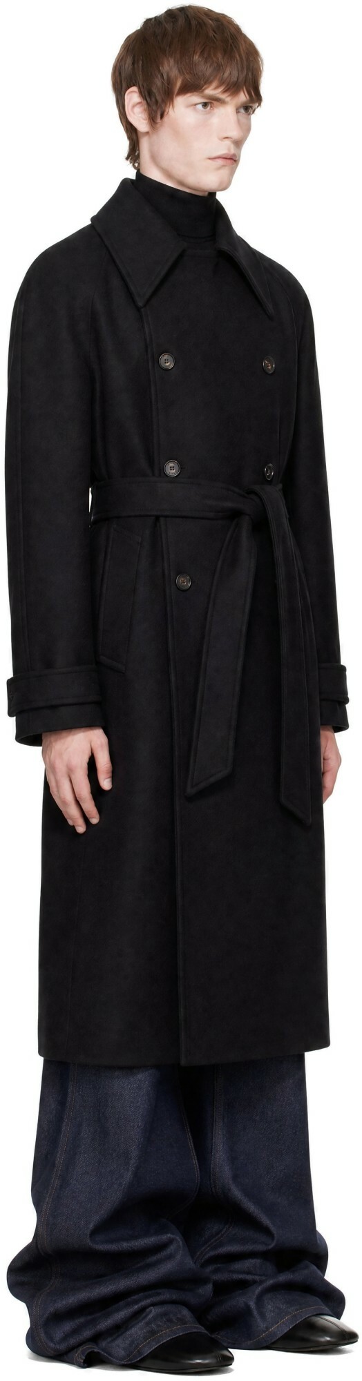 EGONlab Black Structured Coat