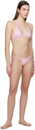 Frankies Bikinis Pink Divine Bikini Bottom