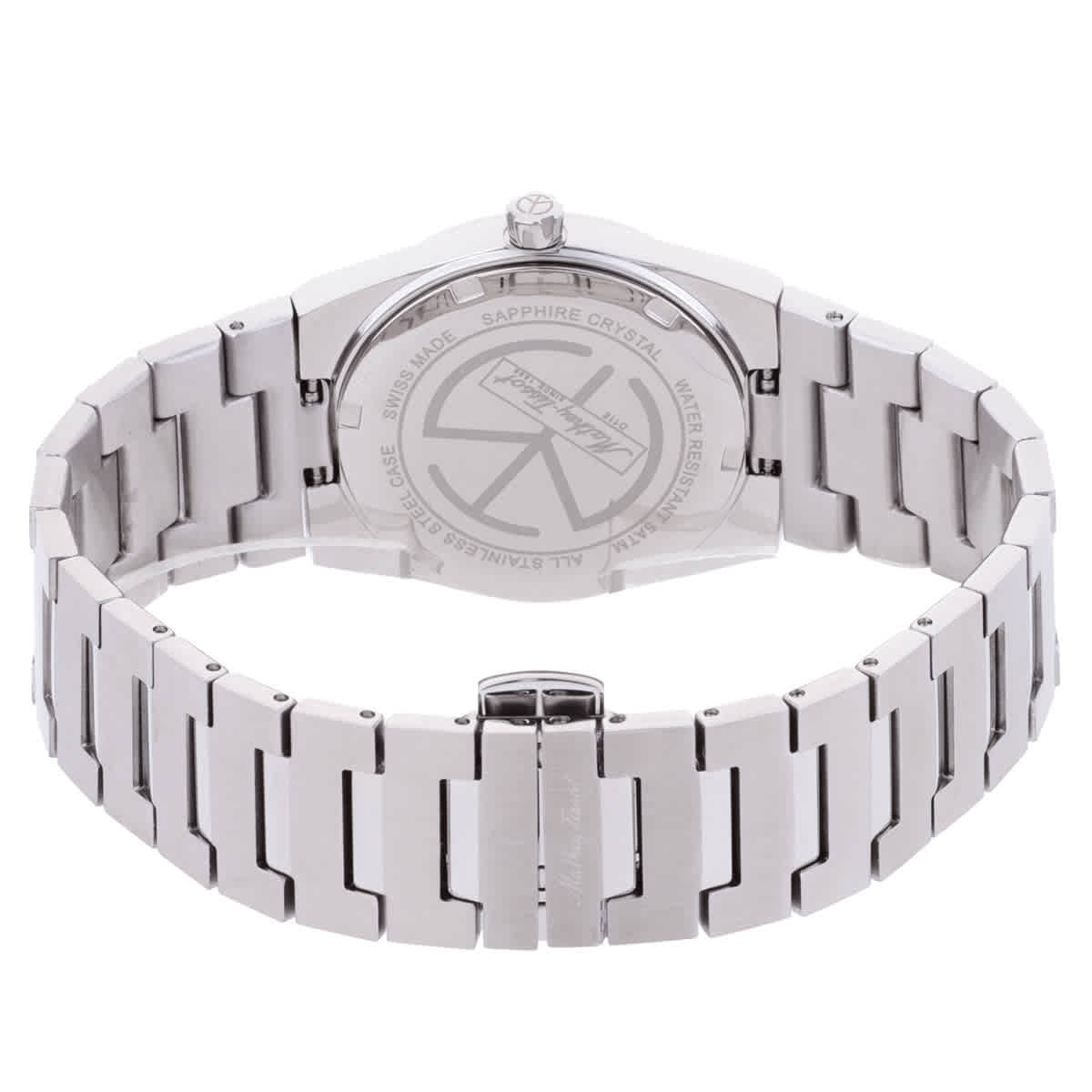 Mathey-Tissot Zeus Silver-tone Dial Ladies Watch D118AS