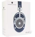 Master & Dynamic - MH40 Leather Over-Ear Headphones - Men - Navy