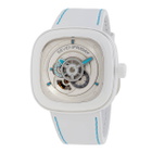 Seven Friday P Series ''Curaao'' Automatic Day-Night White Dial Mens Watch P1C/05