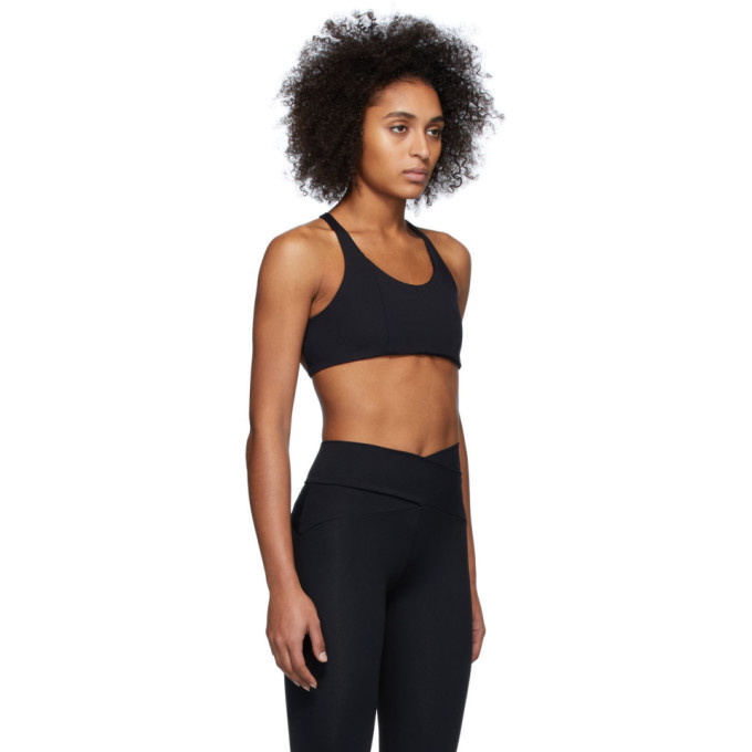 Live the Process Black Corset Sports Bra Live the Process