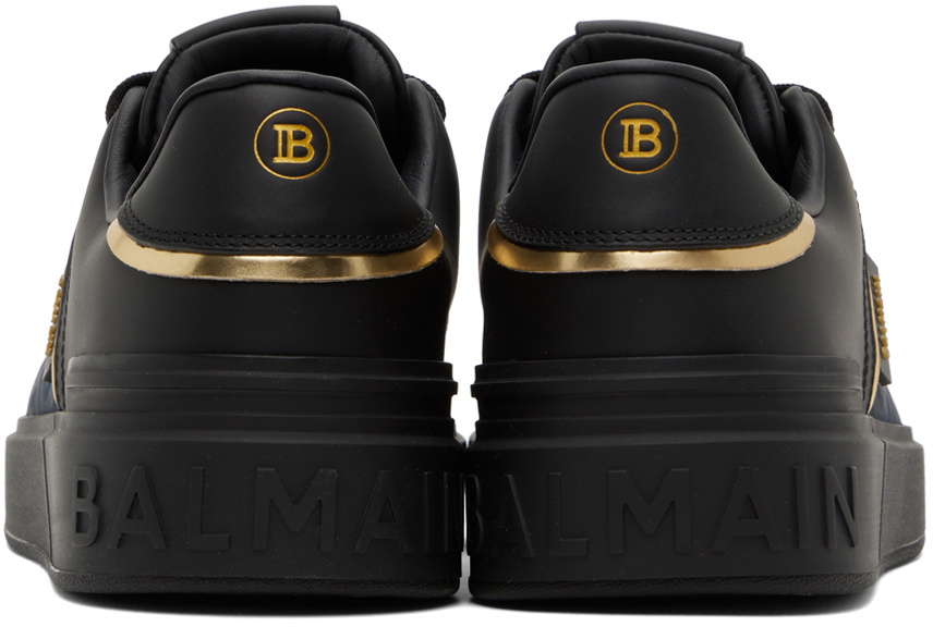 Balmain Black B-Court Sneakers