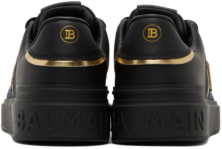 Balmain Black B Court Sneakers Balmain