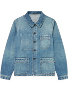 TOM FORD - Cotton-Chambray Jacket - Blue
