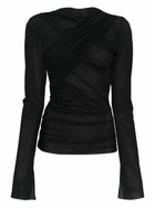 Jade Cropper Draped Top