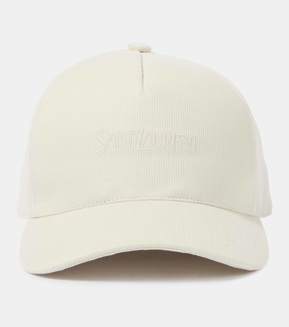 Saint Laurent Embroidered baseball cap