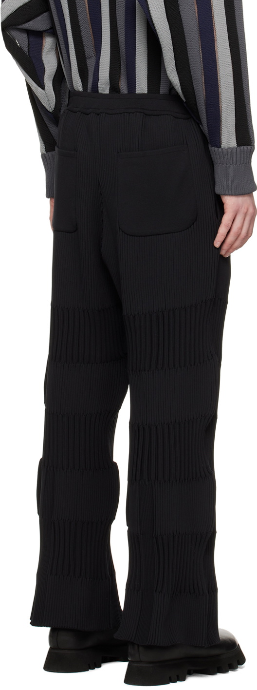 CFCL Black Fluted 1 Trousers CFCL