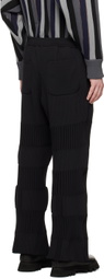 CFCL Black Fluted 1 Trousers