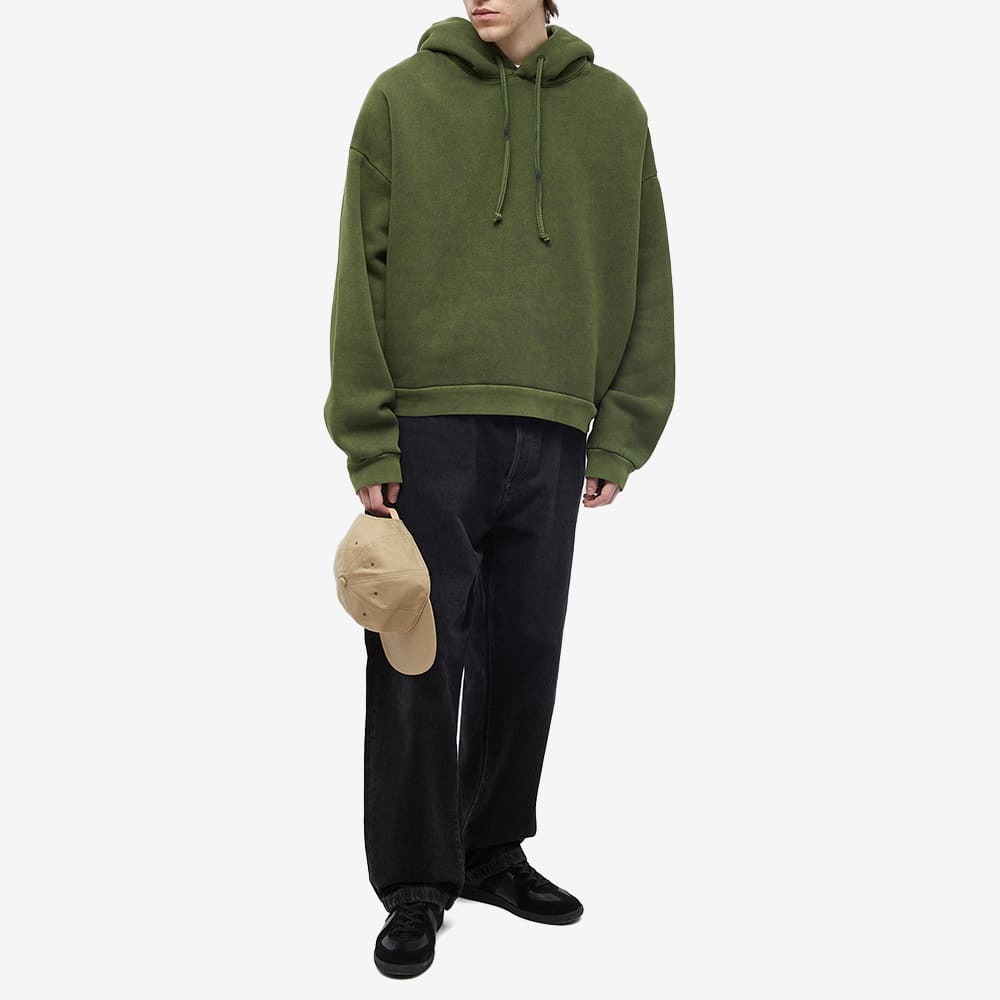 Acne Studios Men's Fester Vintage Hoody in Moss Green Acne Acne Studios Men's Fester Vintage Hoody in Moss Green Acne