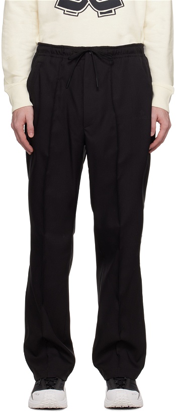 Photo: Moncler Black Drawstring Trousers