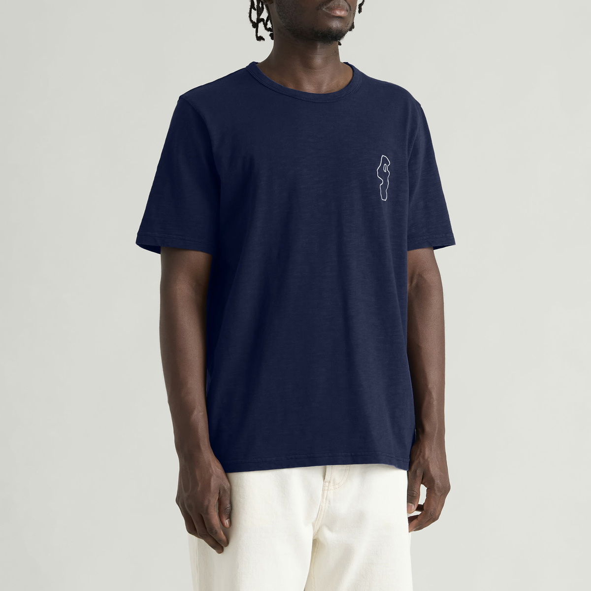 Folk Men's Cast T-Shirt in Vintage Navy