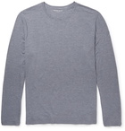 Derek Rose - Long-Sleeved Stretch Micro Modal Jersey T-Shirt - Men - Gray