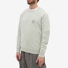 C.P. Company Men's Metropolis Tech Crew Sweat in Pelican