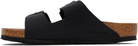 Birkenstock Black Regular Arizona Vegan Sandals