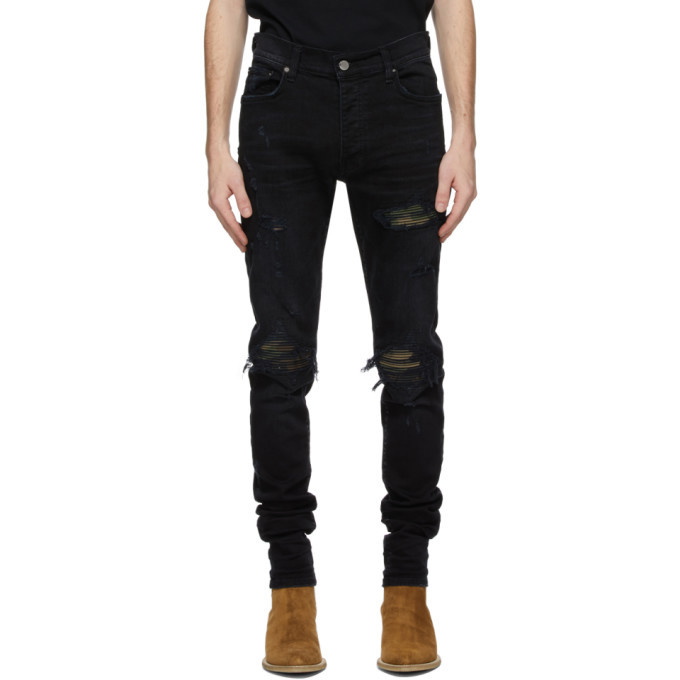 Photo: AMIRI Black MX1 Camo Jeans