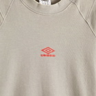 Umbro Washed Mock Neck T-Shirt in Griffin