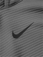 Nike Training - Logo-Print Dri-FIT Fleece Hoodie - Gray
