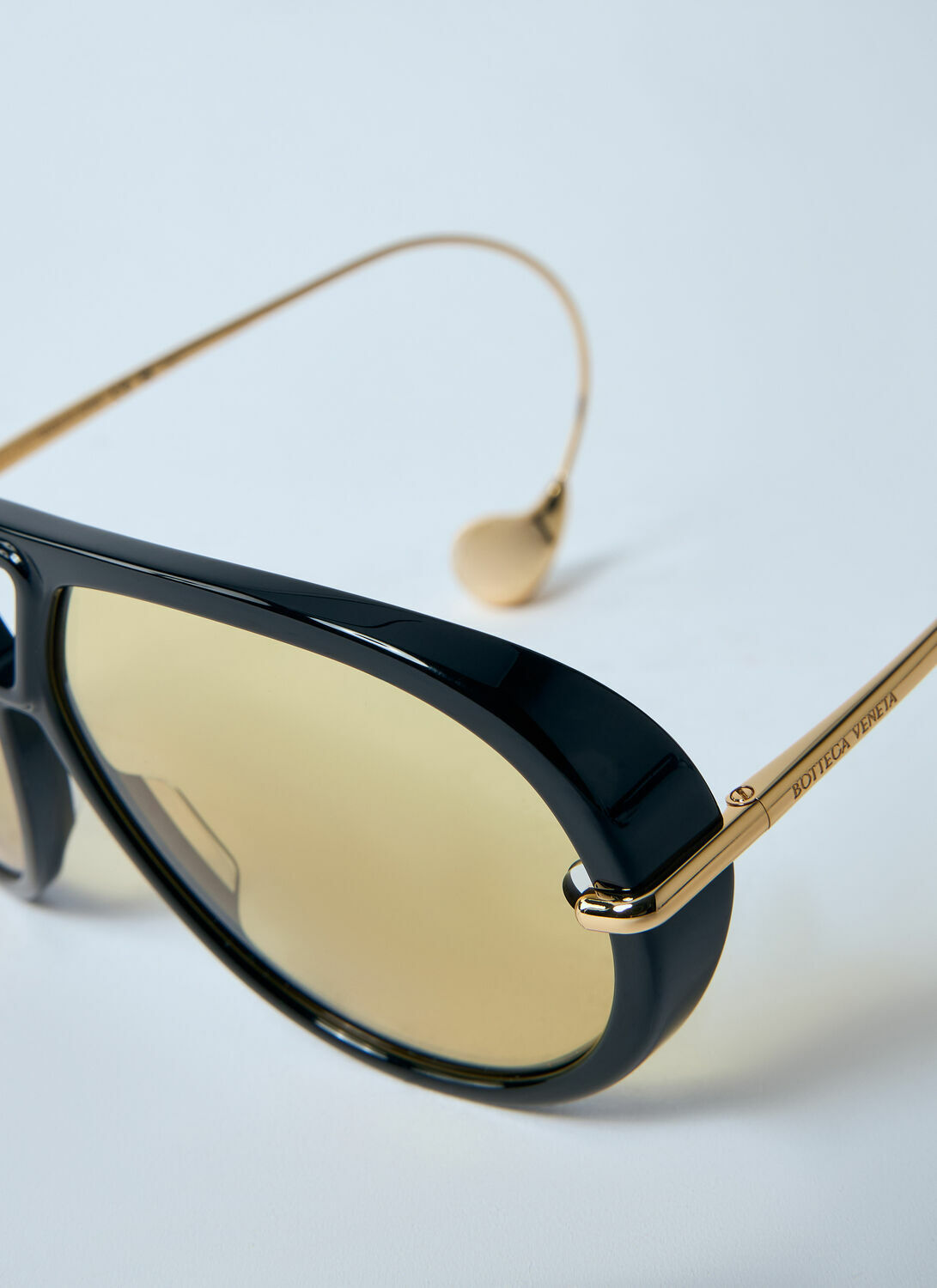 Bottega Veneta Drop Aviator Sunglasses
