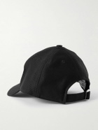 CELINE - Logo-Appliquéd Wool-Twill Baseball Cap - Black