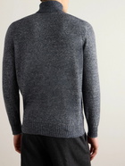 Brunello Cucinelli - Knitted Rollneck Sweater - Blue