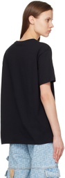 GCDS Black Loose T-Shirt