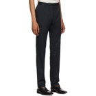 Etro Blue Flat Front Trousers