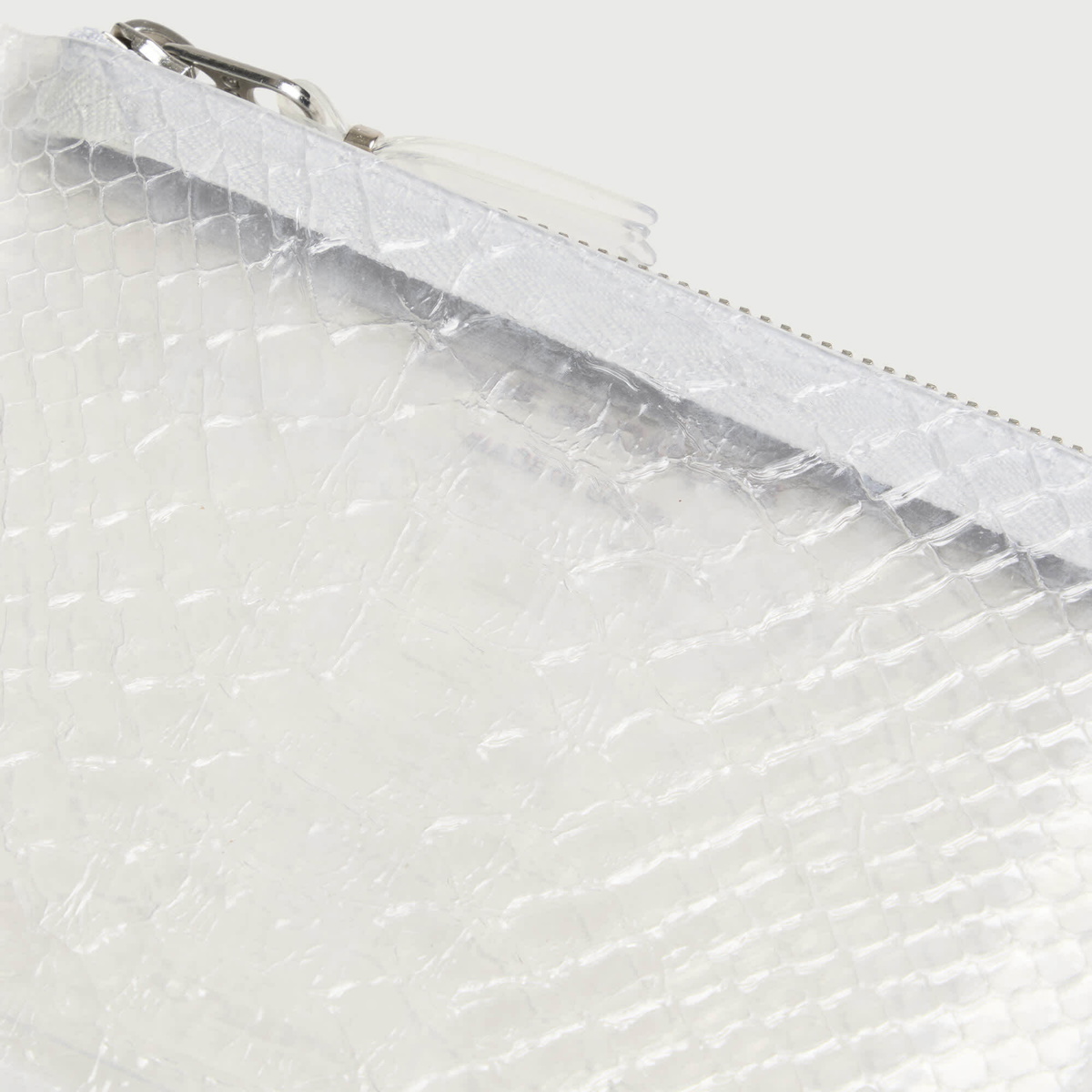 Comme des Garçons Wallet SA8100ST Wallet in Snake Transparent