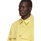 Fear of God Yellow Ultrasuede Shirt