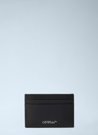 Off-White Diagonal Spray Card Case