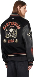 mastermind JAPAN Black C2H4® Edition Curvilinear Bomber Jacket
