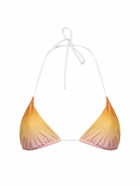 CASABLANCA Faded Triangle Bikini Top