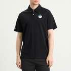 Malbon Men's Fairway Baldwin Polo Shirt in Black