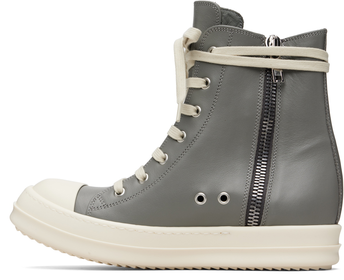 Rick Owens Gray Temple Sneakers Rick Owens