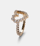 Sophie Bille Brahe Ensemble Coeur 18kt gold ring with diamonds