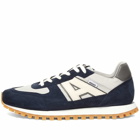 Axel Arigato Men's Aeon Runner Sneakers in Navy Blue/Grey