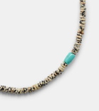 Ileana Makri Beaded necklace with quartz
