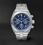 Vacheron Constantin - Overseas Automatic Chronograph 42.5mm Stainless Steel Watch - Men - Blue