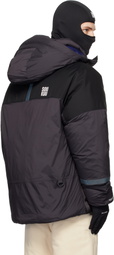 UNDERCOVER Black & Gray The North Face Edition Hike 50/50 Super Parka Down Jacket