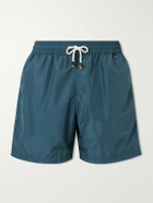 Rubinacci - Straight-Leg Swim Shorts - Blue