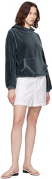 Baserange Blue Pillow Hoodie