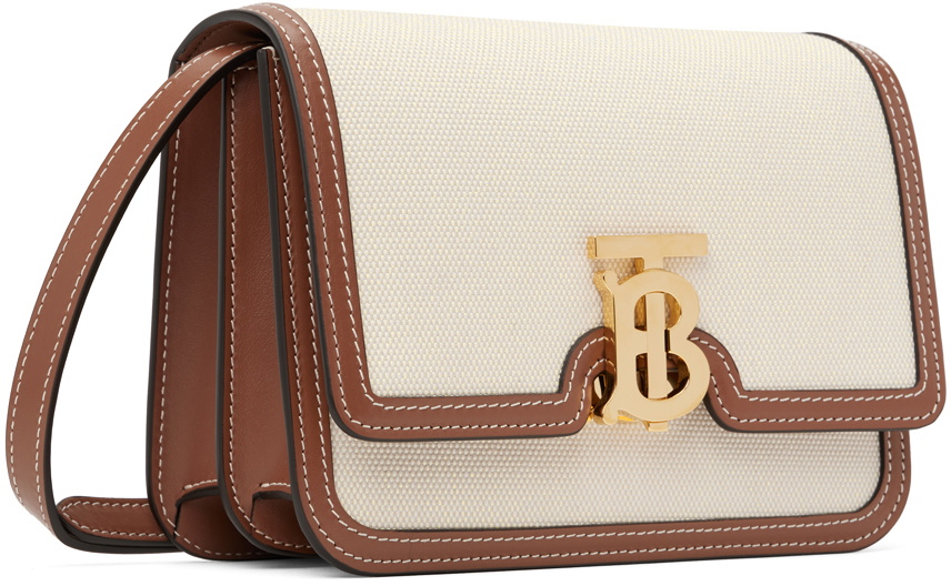 Mini Pocket Bag in Natural/malt Brown - Women | Burberry® Official