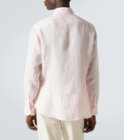 Fedeli Linen Oxford shirt